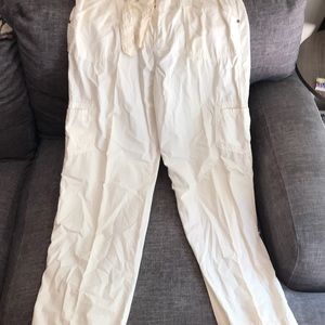 Off White (cream) cargo pants